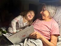 2024-06-09 Stephie-Steph Reading copy Two Steph's, one is four, the other is .... well, more than four.